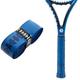 Raquex Enhance Replacement Racket Grip: Tennis Grip, Badminton, Squash Grip Tape. 13 colours. Premium, self-adhesive tennis racquet grip. Finishing tape included (Blue, 15 Grips)