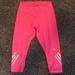 Adidas Pants & Jumpsuits | Adidas Workout Crops | Color: Pink/Silver | Size: S