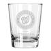 Washington Nationals 15oz. Personalized Double Old Fashion Etched Glass