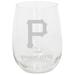 Pittsburgh Pirates 15oz. Personalized Stemless Etched Glass Tumbler