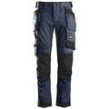 Snickers 6241 AllroundWork Slim Fit Trousers Holster Pockets Navy 33" 35"