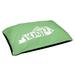 East Urban Home Sweet Kentucky Outdoor Dog Pillow Metal in Green | 6.5 H x 40 W x 30 D in | Wayfair 4D85F62889D64B22A6960E6D9F214D1F