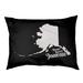 East Urban Home Juneau Alaska Indoor Dog Pillow Metal in Black | 7 H x 50 W x 40 D in | Wayfair 7FAB9F94286F49DFB2ED8BAB8FEC3051