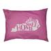 East Urban Home Sweet Kentucky Indoor Dog Pillow Metal in Pink | 7 H x 50 W x 40 D in | Wayfair 96824010645840BD81231F43DB981A49