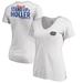 Women's Fanatics Branded White Florida Gators Stand Up & Holler Official Fan V-Neck T-Shirt