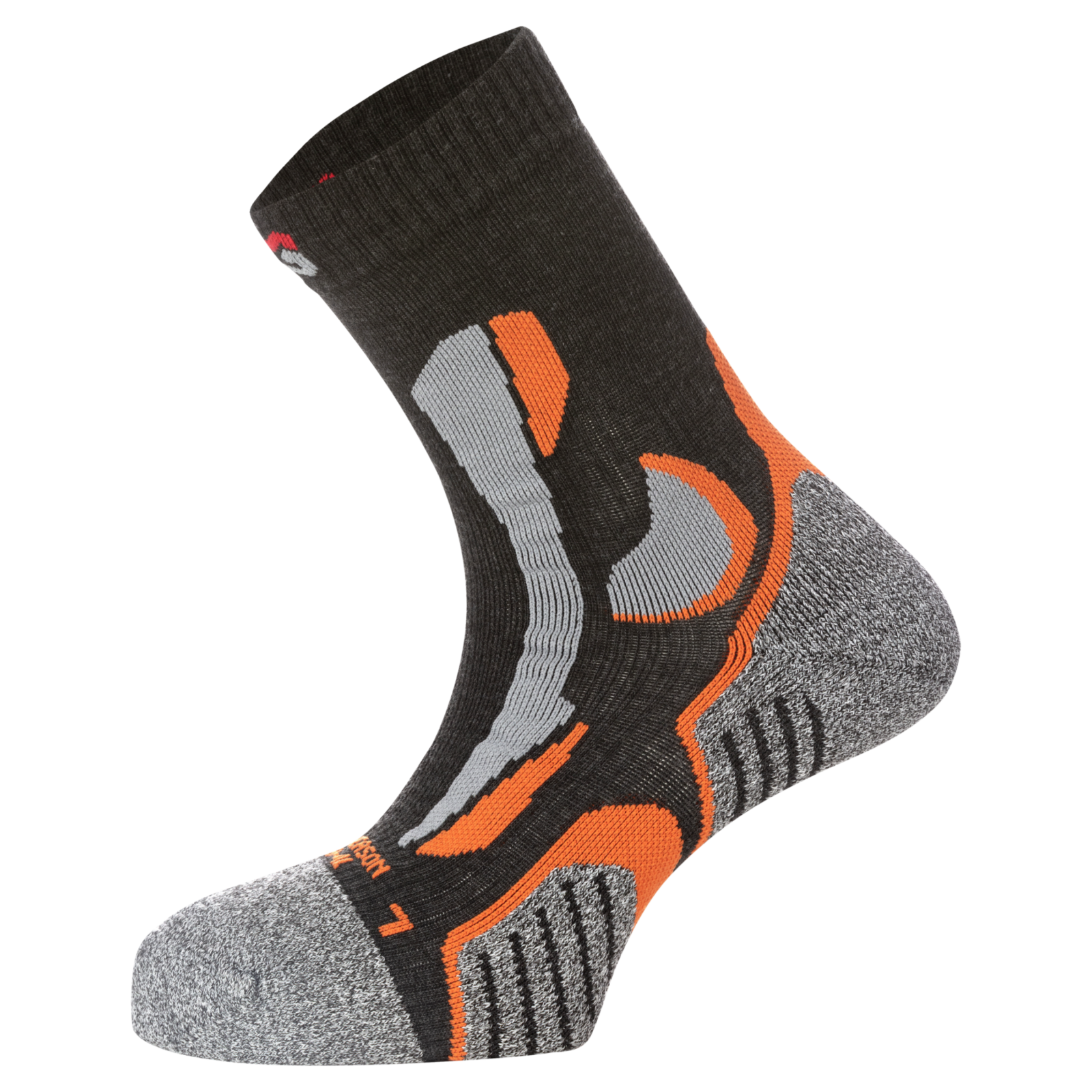 Chaussettes de travail toutes saisons Würth MODYF grises/oranges
