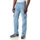 Enzo Herren Ez08 Loose Fit Jeans, Blau (Mid Stonewash MSW), 42W / 30L