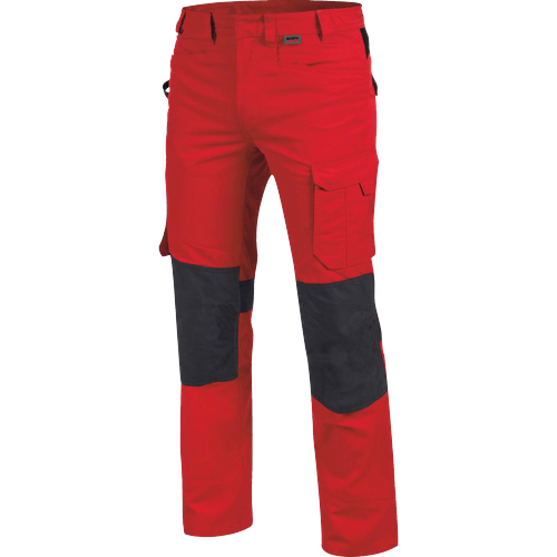Pantalon de travail Cetus Würth MODYF rouge/anthracite