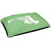 East Urban Home Sweet Maryland Outdoor Dog Pillow Polyester in Green | 6 H x 28 W x 18 D in | Wayfair 3D9607DE911A4FEF825E83E75BF2A132