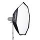 Godox Octa – Soft Box (Grau, Aluminum Ring Adapter, 120 cm)