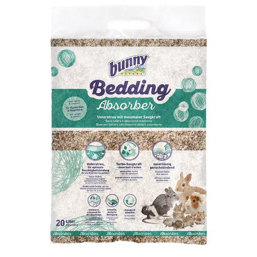 2x20l Bunny Bedding Absorber Strohstreu für Nager