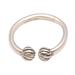 Bundles,'Artisan Crafted Sterling Silver Wrap Ring from Bali'