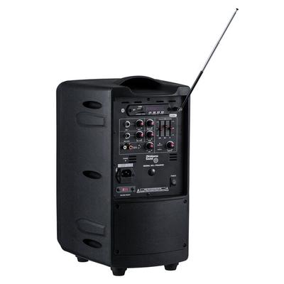 Oklahoma Sound PRA-8000/PRA8-5 Pro Audio Bluetooth Wireless Portable PA System with Wireless Handheld Microphone - 40W
