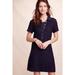 Anthropologie Dresses | Anthropologie Navy Diamond Ribbon Knit Shirt Dress | Color: Blue | Size: S