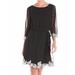 Jessica Simpson Dresses | Jessica Simpson Black Chiffon Dress | Color: Black | Size: 4