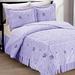 Grovelane Evesham Microfiber Traditional 3 Piece Quilt Set Polyester/Polyfill/Microfiber in Indigo | King | Wayfair SSBEDSPREAD-K-Lilac