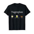 Sauna Tagesplan Wellness Geschenk Saunaclub zur Spa Therme T-Shirt