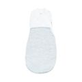 MORI Swaddle Bag, 30% organic cotton & 70% bamboo, available for newborn up to 2/3 months (One Size, Grey)