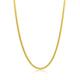 MIORE curb chain for men/women in 9 karat yellow gold 375/1000, 2.00 gram - 45 cm