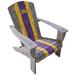 Imperial Gray LSU Tigers Wooden Adirondack Chair