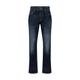 TOM TAILOR Herren Trad Relaxed Jeans, blau, Melange Optik, Gr. 31/34