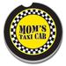 Red Barrel Studio® Absorbent Moms Taxi Car Coaster Stoneware in Yellow | 0.8 H x 2.6 D in | Wayfair CEAE8057BACC43A3B72D8EF9441F9DAD