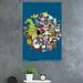 Trends International Nick Toons - Group Paper Print in Blue | 34 H x 22.375 W x 0.125 D in | Wayfair POD16043