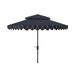 Lark Manor™ Amirreza 8.4' Double Top Outdoor Umbrella Metal in Blue/Navy | 99.6 H in | Wayfair 8DD6CD49028742ECA9D6797EE1D522F5