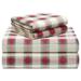 Loon Peak® Darnell Plaid Sheet Set Flannel/Cotton | 108 H x 108 W in | Wayfair C1083D6AAA5A43EEA026F8F562A0017F