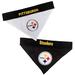 NFL AFC Reversible Bandana For Dogs, Small/Medium, Pittsburgh Steelers, Multi-Color