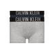 Calvin Klein Jungen 2er Pack Boxershorts Trunks Baumwolle mit Stretch, Mehrfarbig (Grey Heather/Blue Shadow), 8-10 Jahre