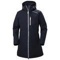 Helly Hansen Women's Long Belfast Winter Jacket, Blue, M UK