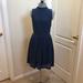 Anthropologie Dresses | Anthropologie Deletta Blue Knit Dress | Color: Blue | Size: S