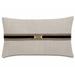 Eastern Accents Aiden Buckle Lumbar Pillow Cover & Insert Down/Feather/Polyester | 15 H x 26 W x 2 D in | Wayfair 7W-ATE-679b