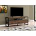 Tv Stand / 60 Inch / Console / Media Entertainment Center / Storage Drawers / Living Room / Bedroom / Metal / Laminate / Brown / Black / Contemporary / Modern - Monarch Specialties I 2820