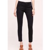 Anthropologie Jeans | Anthropologie Abroad Sateen Skinny Trousers | Color: Black | Size: 28