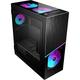 MSI MPG SEKIRA 500X Mid-Tower ATX Gehäuse (4x USB 3.1 Anschluss, 3x 200mm und 1x 120mm A-RGB Fan und 1x 200mm Fan im Lieferumfang, schwarz, RGB)