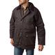 Rydale Men's Thirsk Classic Wax Jacket Waxed Cotton Country Check Lining Coat Brown