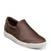 Nunn Bush Kore City Walk Moc Toe Slip-on - Mens 9.5 Brown Oxford Medium