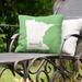 East Urban Home Indoor/Outdoor Throw Pillow Polyester/Polyfill blend in Green | 16 H x 16 W x 3 D in | Wayfair CD0AD85FAE594C619D2DBCDD3B237E02