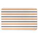 Ebern Designs Ludgera Halloween Stripes Rectangle Non-Slip Striped Bath Rug Polyester in Blue/Gray/Pink | Wayfair B3DB9A2563E647EFAE2F240F5F65FC5B