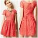 Anthropologie Dresses | Anthropologie Artelier Nicole Miller S 4 Dress | Color: Pink | Size: 4