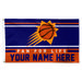 WinCraft Phoenix Suns 3' x 5' One-Sided Deluxe Personalized Flag