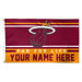 WinCraft Miami Heat 3' x 5' One-Sided Deluxe Personalized Flag