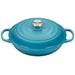 Le Creuset Signature Enameled Cast Iron Braiser w/ Lid Enameled Cast Iron/Cast Iron in Blue | 4.6 H x 13.8 W in | Wayfair 21180026170041