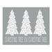 The Holiday Aisle® Cortright Christmas Tree Oh Christmas Tree Easelback Decorative Accent Wood in Brown | 8 H x 10 W x 0.5 D in | Wayfair