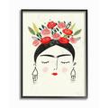 Etta Avenue™ Teen Corinne Frida's Dreams Bright Floral Illustration Wall Décor Wood in Brown | 1.5 D in | Wayfair 9BD0B0319DFD4BDD939B23B8BF50615F