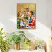 The Holiday Aisle® Inspirational Icon Nativity w/ Angel Painting Wood in Brown | 8 H x 6 W x 1.5 D in | Wayfair D6E4A1DB522D496EAB308EE41F4FA188