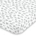 Harriet Bee Hagerty Fitted Crib Sheet Polyester in White | 52 W x 8 D in | Wayfair 49BF61A6572E4DA1BB43401B1AABB074