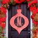 The Holiday Aisle® Christmas Ornament Decorative Holiday Sign Wood in Red | 18 H x 15 W x 0.25 D in | Wayfair D1E6C2311BD045CAB5CF4A2F5B9BF64F